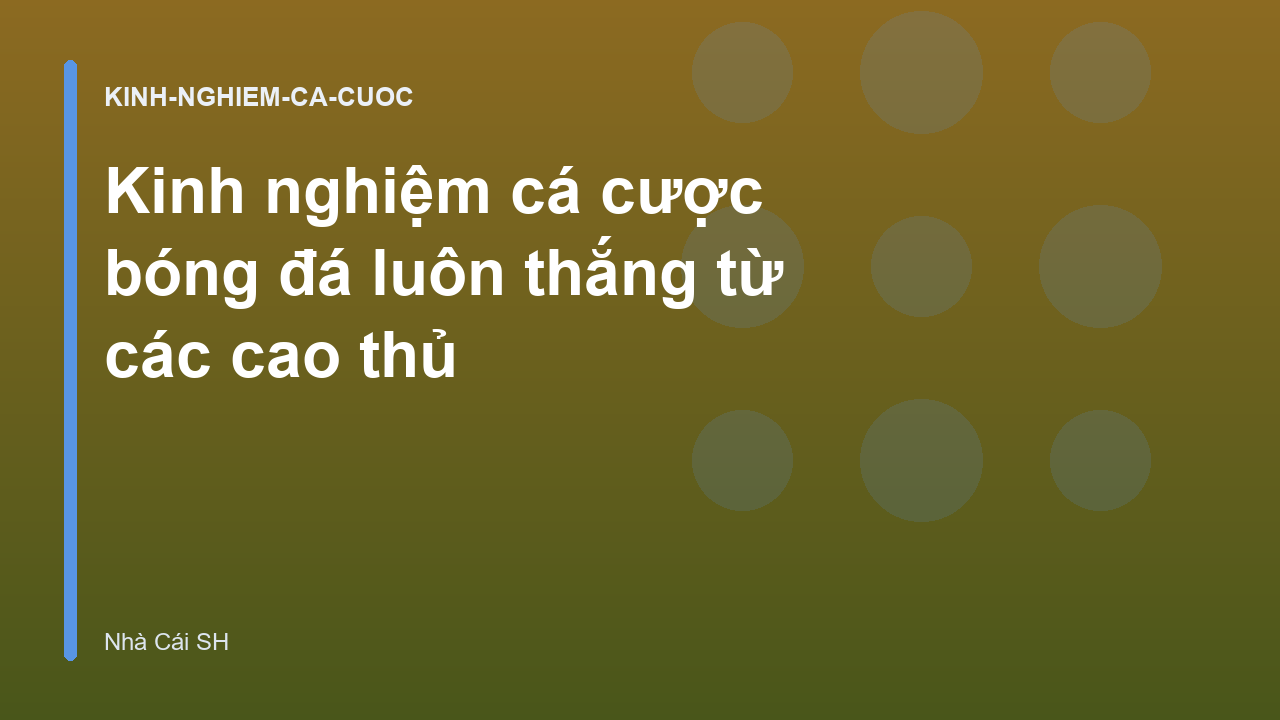 Read more about the article Kinh nghiệm cá cược bóng đá luôn thắng từ các cao thủ